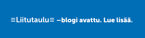 ≡Liitutaulu≡ –blogi avattu. Lue lisää. 