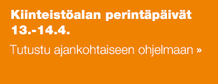 Kiinteistöalan perintäpäivät 13.-14.4. - Tutustu ajankohtaiseen ohjelmaan