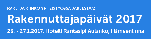 Rakennuttajapäivät 2017