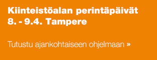Kiinteistöalan perintäpäivät 8.-9.4.  Tutustu ajankohtaiseen ohjelmaan