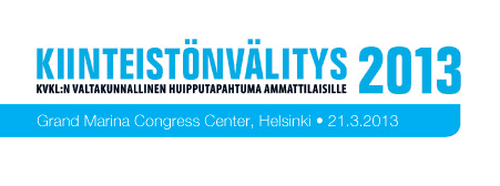 Kiinteistönvälitys 2013