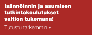 Isännöinnin ja asumisen  tutkintokoulutukset  valtion tukemana! Tutustu tarkemmin