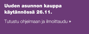 Uuden asunnon kauppa käytännössä 26.11.