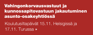 Vahingonkorvausvastuut