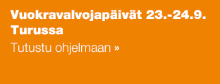 Vuokravalvojapäivät 23.-24.9. Turussa - Tutustu ohjelmaan