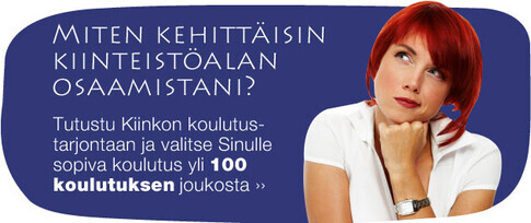 Miten kehittäisin Kiinteistöalan osaamistani? Tutusti Kiinkon koulutustarjontaan ja valitse Sinulle sopiva koulutus yli 100 koulutuksen joukosta