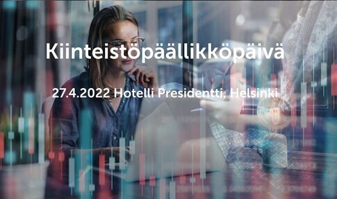 Kiinteistöpäällikköpäivä tekstillä