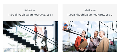 työpaikkaohjaajankoulutus