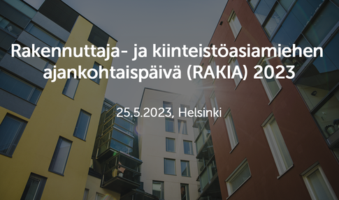 Rakennuttaja-asiamiespäivä tekstillä