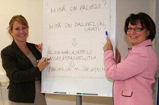 Katja Haarma ja Liisa Kallio